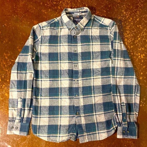 Denim & Flower Other - Denim & Flower Plaid Button-up Flannel Shirt Size Medium